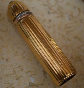 1993 Pasha de Cartier Fountain Pen in Burgundy / Gold Plated Godron cap 4