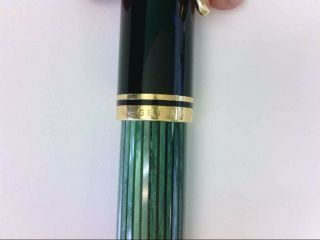 Vintage Old - Style Pelikan M400 W.  Germany 14K Gold Nib Fountain Pen. 7