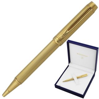 Waterman Le Man 100 Specialty Centennial 18k 750 Solid Yellow Gold Ballpoint Pen