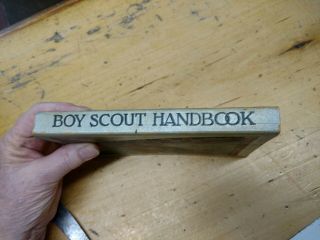 1935 Boy Scout Handbook for Boys Norman Rockwell cover, . 4