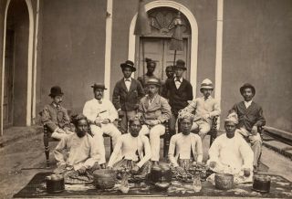 Rare Albumen Burma 1880 