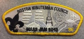 Boston Minuteman Council - Massjam (mass Jam) 2013 " Scout Executive " Csp