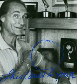 Sid Caesar Personal Award From National Academy of Arts & Sciences 6