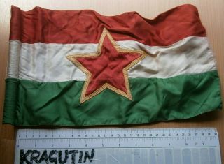 Rare Yugoslavia Flag Hungary Hungarian National Minorities Minority Serbia