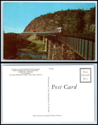 Canada Postcard - Ontario,  Lake Superior,  Canadian Pacific Railway K36