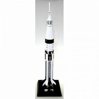 Nasa Saturn 1b Rocket 18.  75 " Tall Wood Model Space Craft