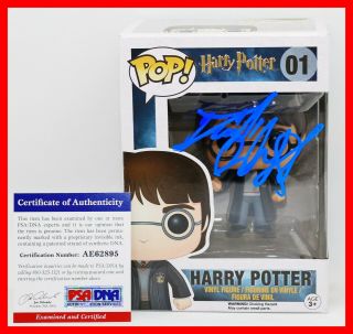 Rare Daniel Radcliffe Harry Potter 01 Signed Autographed Funko Pop Psa Jsa
