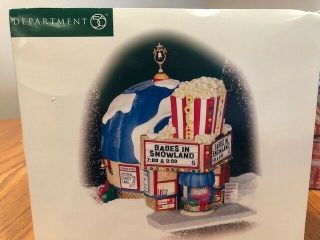 Department 56 North Pole Series Polar Palace Theater,  Babes In Snowland