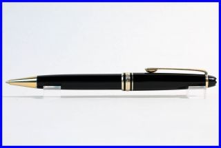 1989 Montblanc Classique Meisterstück 0.  5 Mm Pencil Black & Gold,  165 Series