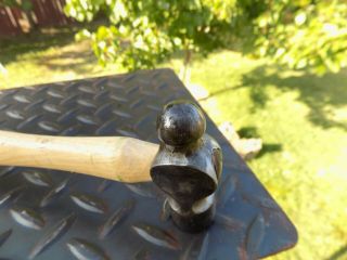 Vintage PROTO P - 1308 8 Oz.  Ball Peen Hammer Tool With Proto Handle USA 5