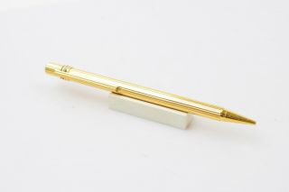 Authentic Cartier Ballpoint Pen with a Leather Case 323931 2