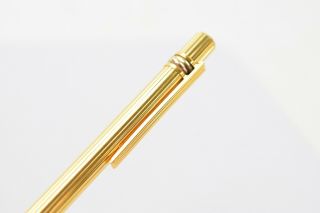 Authentic Cartier Ballpoint Pen with a Leather Case 323931 6