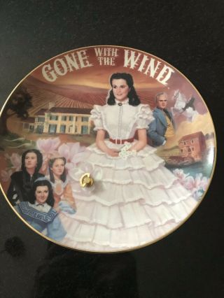 Gone With The Wind ‘tara: Scarlett’s True Love’ Musical Plate - 2213c