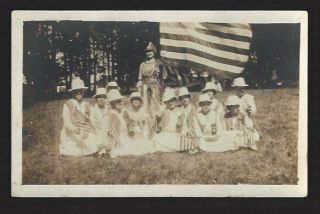 1920 Real Photo Postcard - Women 