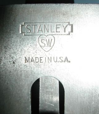 Stanley SW No.  4 1/2 Smoothing Plane 7