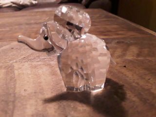 Swarovski Crystal Elephant Figurine Retired