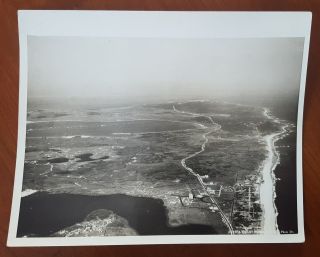 Great Montauk Long Island Ny Aerial View 1930 Montauk Downs Golf Course
