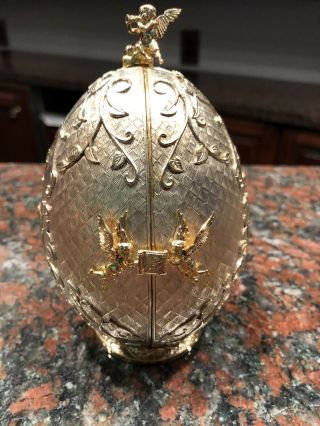 Triptych Egg Created By Sarah Faberge Number 68