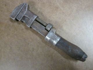 Antique Plumbers Pipe Wrench S And W Cleveland Ohio 6 1/2 Inches