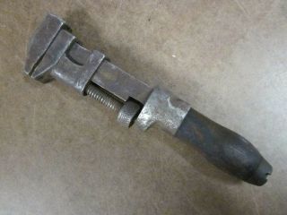 Antique Plumbers Pipe Wrench S and W Cleveland Ohio 6 1/2 inches 2
