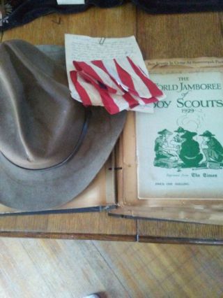 1929 Boy Scout Scrapbook Trip To World Jamboree Camp Arrowe Birkenhead,  England