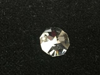 100 Swarovski Strass Crystal Octagonal Chandelier Bead Lamp Parts,  1 Hole,  14 mm 3