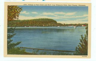 Door County,  Wisconsin,  Village Of Fish Creek & Bluff (doorcountywis48) 1930 - 1945