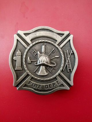 Generic No Name Fire Department Belt Buckle