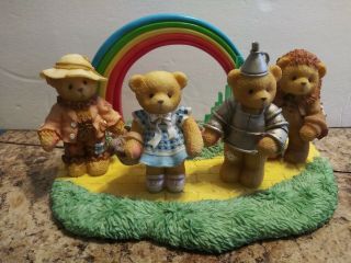 Cherished Teddies Wizard Of Oz 5 Piece Set " Follow The Yellow Brick Road " No Box