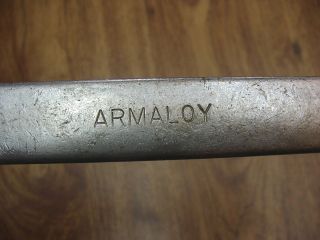Vintage Armstrong Armaloy 1039 Open End Wrench,  1 - 7/16 
