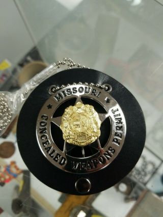 Missouri Concealed Weapons Badge
