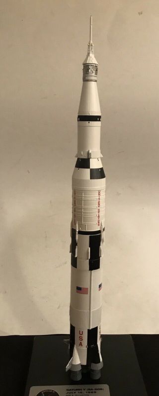 Danbury Saturn V Rocket Model Apollo 11 Sa - 506 Nasa Neil Armstrong Aircraft