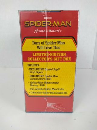 Spider - Man Homecoming Walmart Exclusive Gift Box with FUNKO POP 259 3
