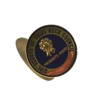 Girl Scouts Of Talus Rock Council Pin Presidents Award