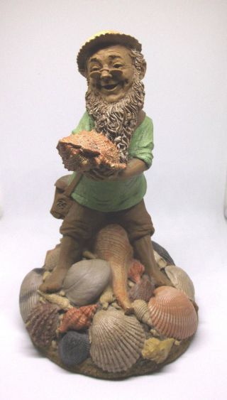 1997 Tom Clark Shelby Conchologist Gnome Figurine