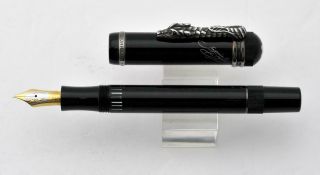 MONTBLANC 1993 WRITERS IMPERIAL DRAGON LIMITED EDITION FOUNTAIN PEN 2