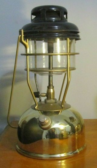 Tilley 246b Kerosene Pressure Lantern Polished Brass Completely And