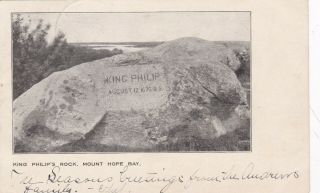 Mount Hope Bay,  C 1905 Of King Philip 