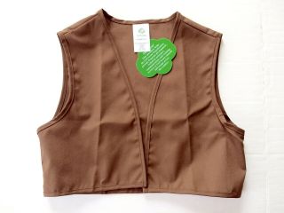 The Official Girl Scout Of America Brownie Vest Small