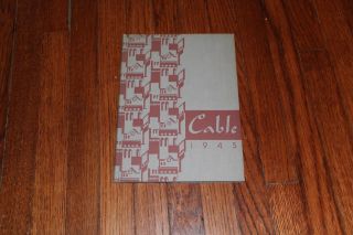 3 - Cooper Union College Yearbooks Class Of 1945/1946/1948 " Cable " York City