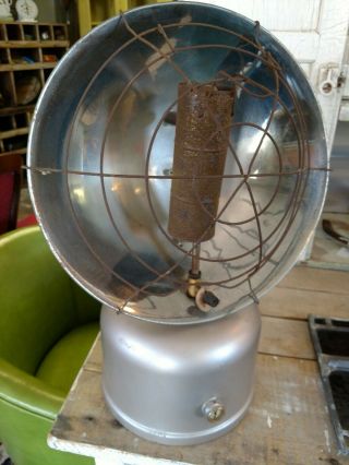 Rare Vintage Tilley Lamp Co A.  W.  Thacker Kerosene Heater W/ Instructions Label