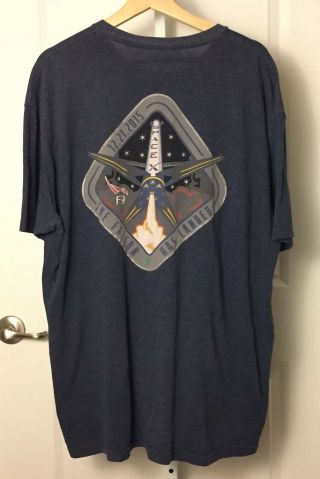 Spacex Mens The Falcon Has Landed Elon Musk Nasa Space S/s Gray T - Shirt 2x