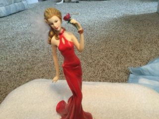 A Gala Event Lady Figurine Heart Of Life Hamilton Collection—2008