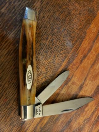 Case Xx Usa Knife 5232 Stag Handled Jack Knife
