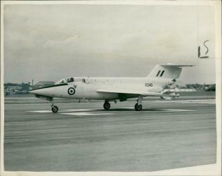 Aircraft Saunders Roe 53:research Fighting Plane - Vintage Photo