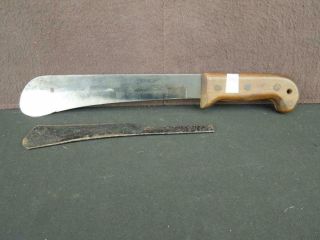 Wwii Case Xx Pilot Survival Fixed Blade Machete With Blade Guard