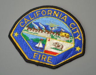 California City Fire Patch 3,  Kern County Ca