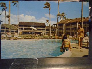 Postcard Islander Inns,  Beachside On Island Of Kauai,  Hawaii Coconut Plantation