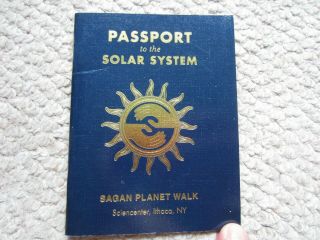 Passport To The Solar System,  Carl Sagan Planet Walk,  Sciencenter,  Ithaca,  Ny