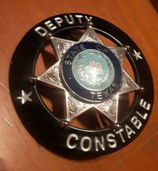 Texas Obsolete Police Badge / Deputy Constable